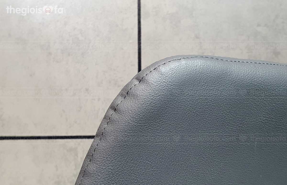 Ghế bàn ăn Carrera – bọc da cao cấp, chân sắt tĩnh điện