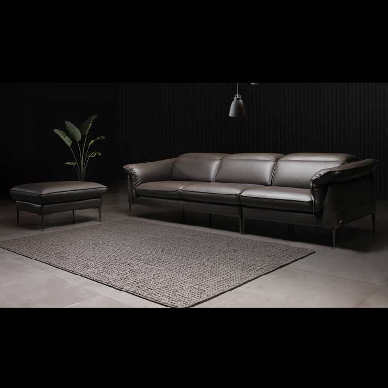 Sofa nhập khẩu Ý da bò thật Apollo
