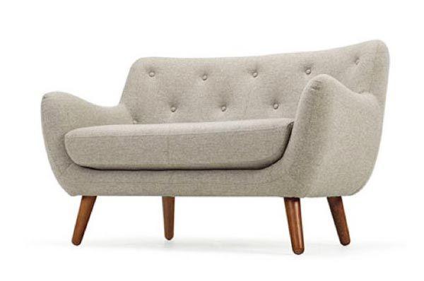 Sofa văng thuyền chất liệu nỉ cao cấp