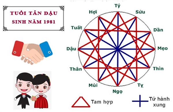 Các tuổi hợp với tuổi Tân Dậu