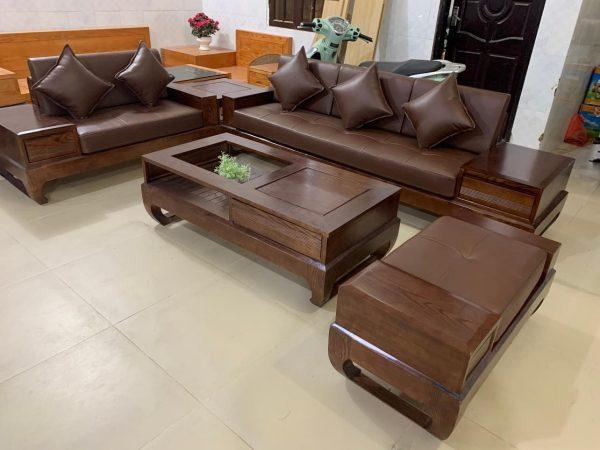 Bộ bàn ghế gỗ óc chó