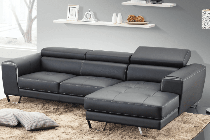 Sofa da chữ L hợp với không gian nào?