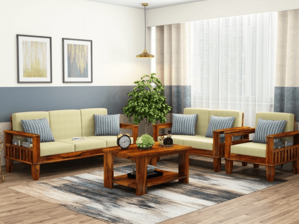  Không nên kê bộ bàn ghế sofa phòng khách hướng vào bàn thờ