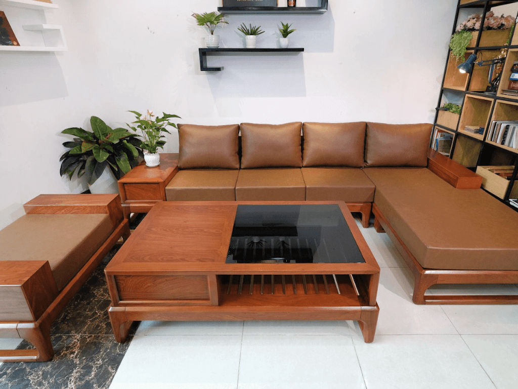 Bí kíp khi mua sofa góc gỗ đẹp