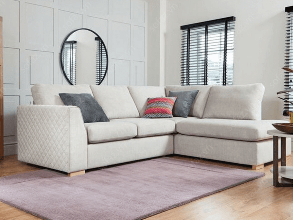 Cách bố trí sofa góc cho phòng khách nhỏ gọn