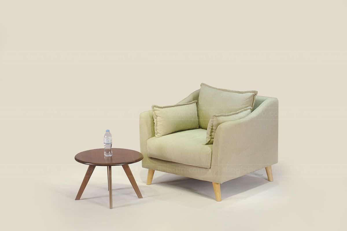 Mẫu sofa đơn nhỏ gọn và đầy mềm mại cho phòng đọc sách