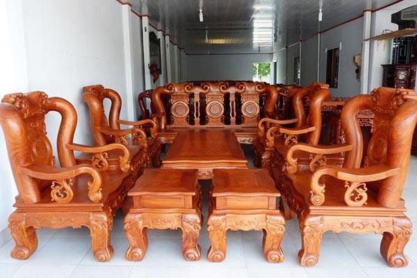 Mua bàn ghế gỗ gõ đỏ ở đâu