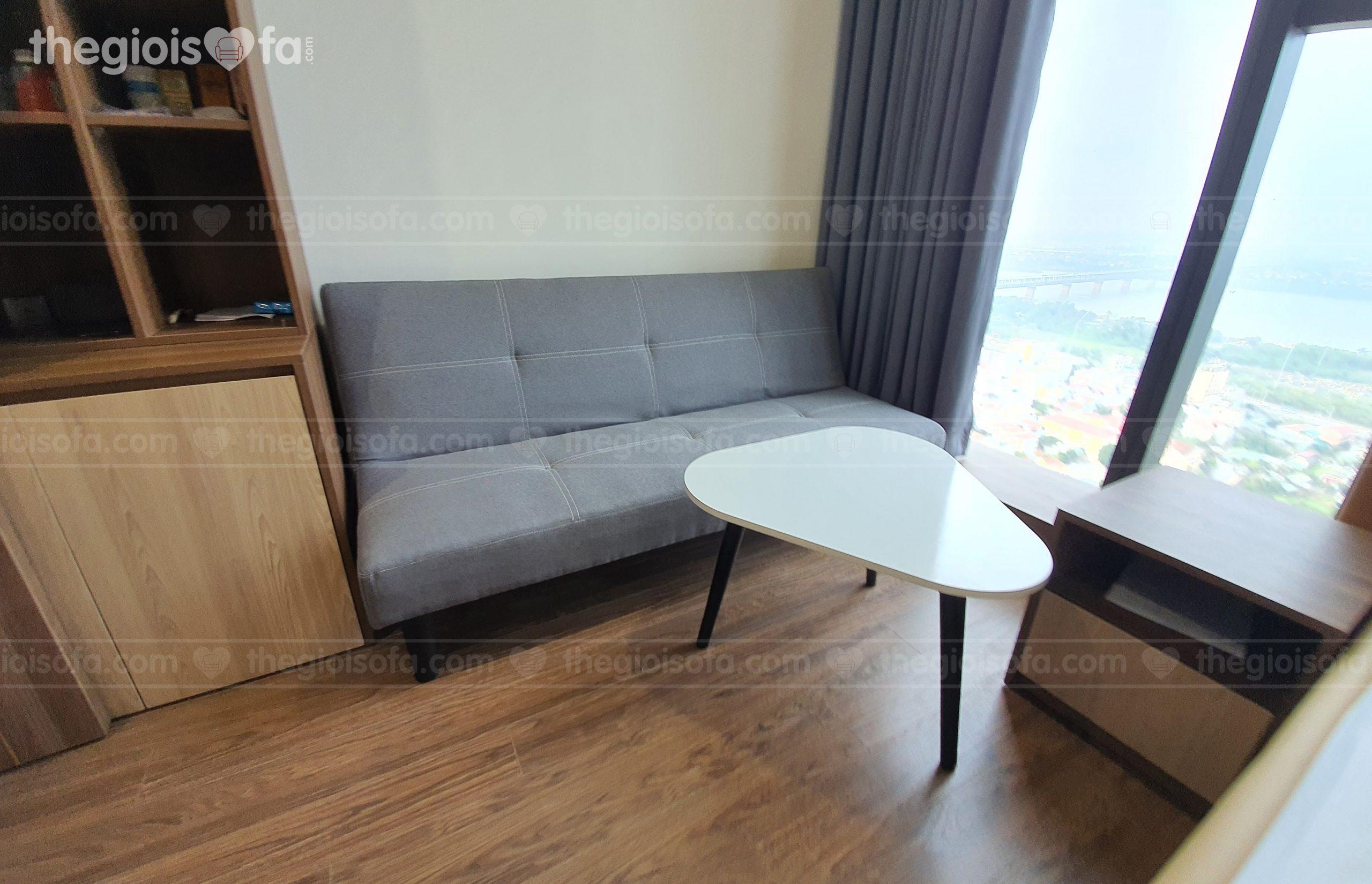 Giao hàng sofa giường thông minh Marcy Grey Medium cho chú Áp tại Sunshine City – S1 – Quận Bắc Từ Liêm