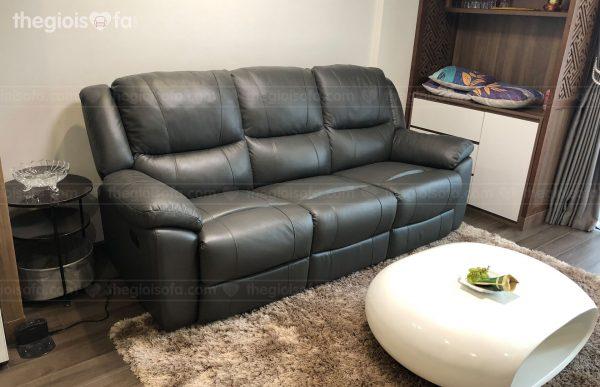Giao hàng sofa da thư giãn Olivia cho chị Hiền tại Vinhome Symphony – S3.03 – mua sofa Quận Long Biên