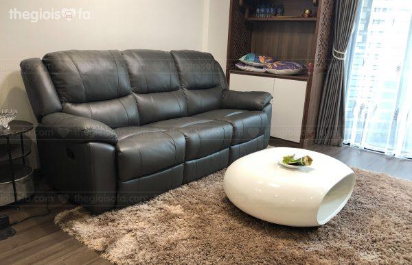 Giao hàng sofa da thư giãn Olivia cho chị Hiền tại Vinhome Symphony – S3.03 – mua sofa Quận Long Biên