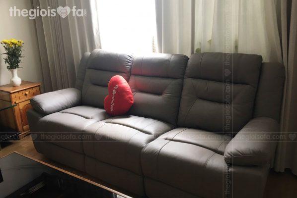 Giao hàng sofa da thư giãn Rashford Recliner (RD8211) cho anh Minh tại Golden Palace – 54 Lê Văn Lương – Mua sofa Quận Thanh Xuân