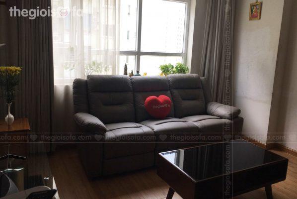 Giao hàng sofa da thư giãn Rashford Recliner (RD8211) cho anh Minh tại Golden Palace – 54 Lê Văn Lương – Mua sofa Quận Thanh Xuân