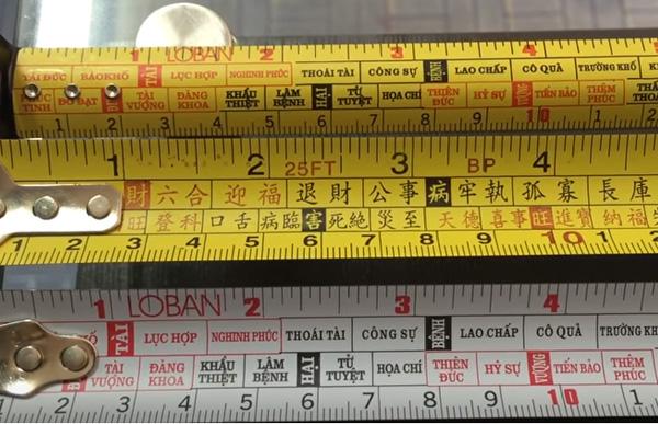 Các thông tin về thước lỗ ban – Nguồn gốc, ý nghĩa và cách sử dụng