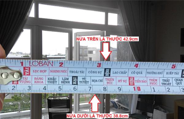 Thước lỗ ban Dương Trạch