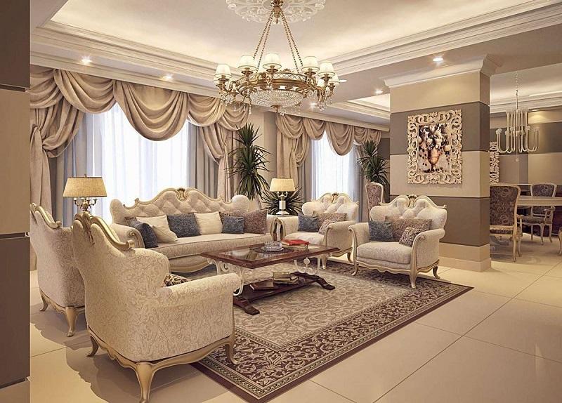 màu sắc nội thất Luxury