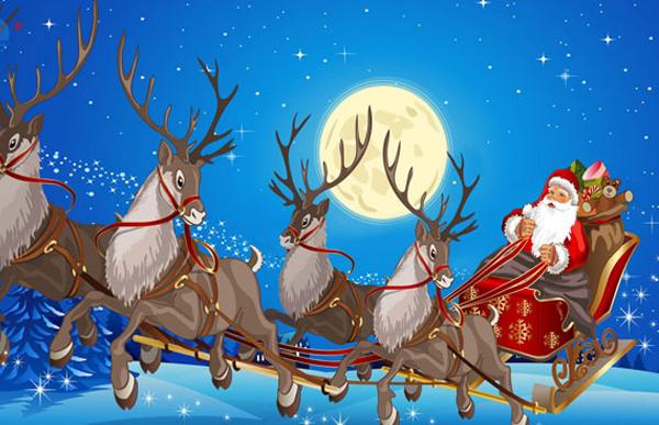 Sự xuất hiện của ông già Noel tại đất nước Mỹ 