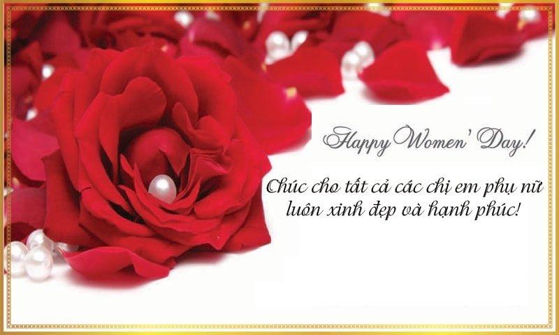 lời chúc ngày 8/3