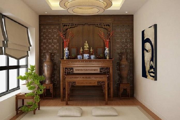 vị trí đặt bàn thờ