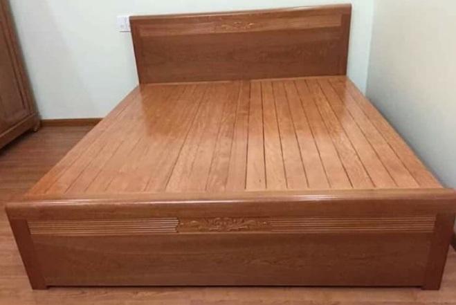 Giường gỗ vạt phản