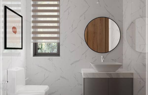 Gương tròn dùng cho nhà vệ sinh