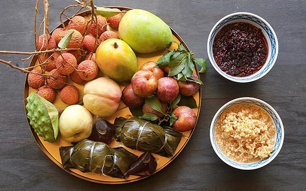 hoa quả cúng tết đoan ngọ