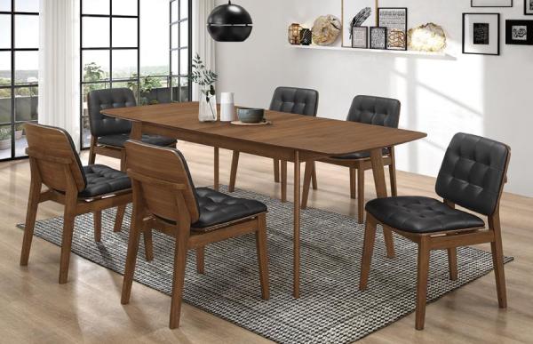 Bàn ghế ăn hiện đại gỗ tự nhiên