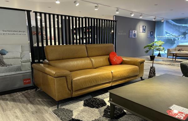 Ghế sofa băng da thật Kuka 5319
