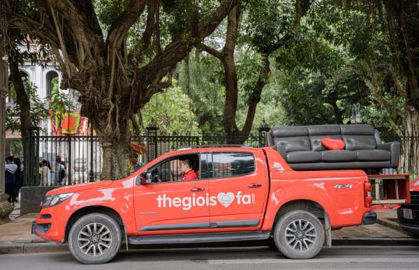 Freeship nội thành Hà Nội với đơn hàng từ 3TR trở lên, freeship ngoại thành và các tỉnh lân cận với đơn hàng từ 30TR trở lên. Thời gian giao hàng nhanh chóng chỉ từ 1 - 3 ngày tùy vào khoảng cách vận chuyển.