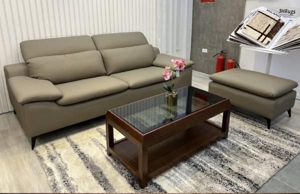 Sofa băng da phòng khách Sofaland Drogba