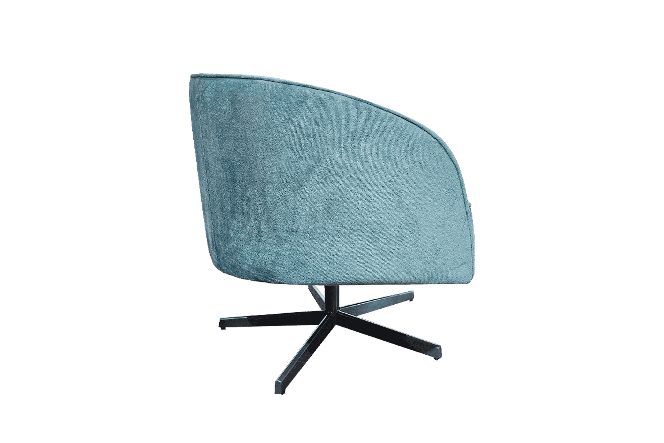 Sofa Đơn Sofaland JOCELYN SWIVEL nỉ màu ghi 79x74x74