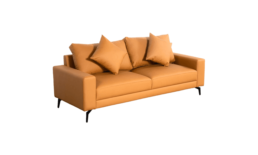 Ghế Sofa văng/băng Sofaland Sara Vải Màu da bò 200x82x85