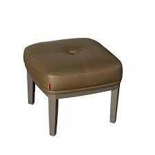 Đôn vuông Sofaland D832-B da bò thật 100% nhiều màu sắc 45x45x43