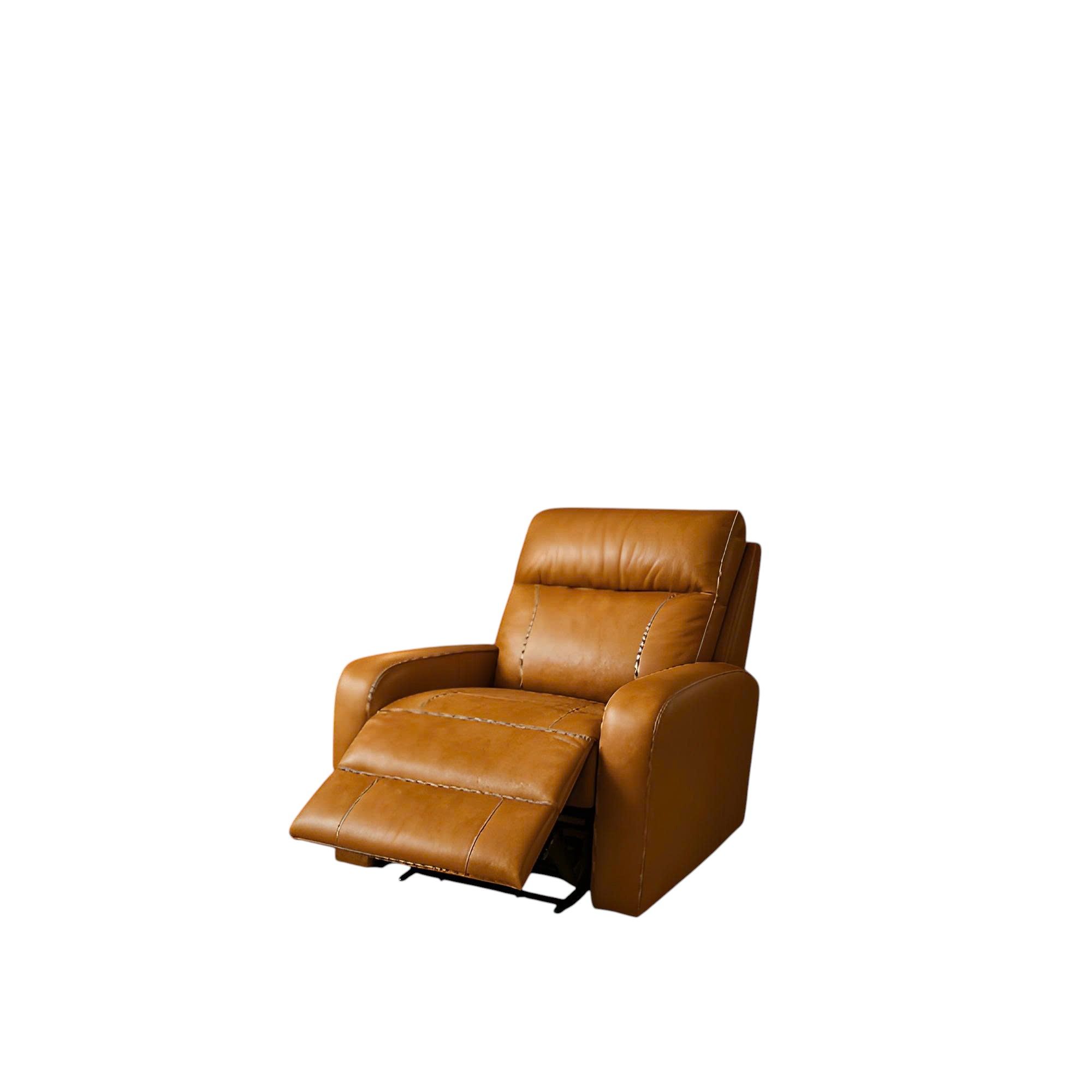 Sofa Thư giãn Sofaland NEO da bò thật tiếp xúc màu da bò 106x96x96