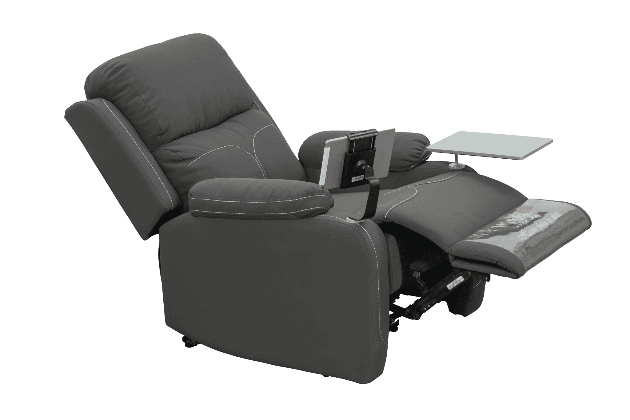 Ghế Sofa thư giãn Sofaland Funky Da PU Màu xám 96x76x103