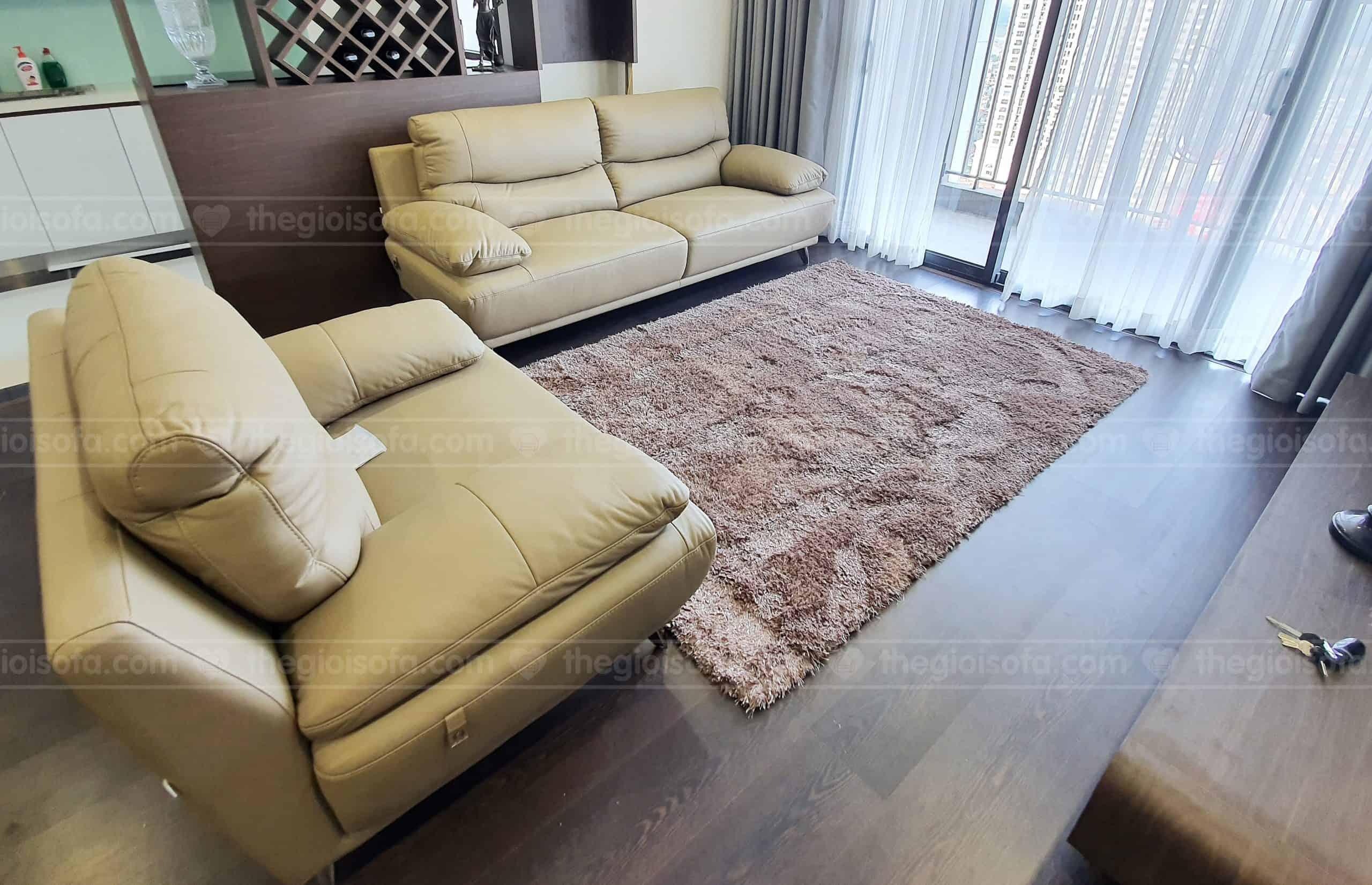 Bàn giao sofa da Malaysia cho Chú Thịnh tại Imperia – Minh Khai – Quận Hai Bà Trưng