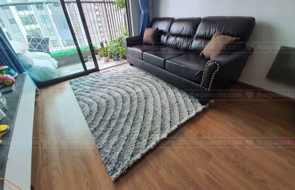 Bàn giao Sofa văng đẹp Sofaland Vasanti cho anh Long tại Gamuda tòa C - Quận Hoàng Mai