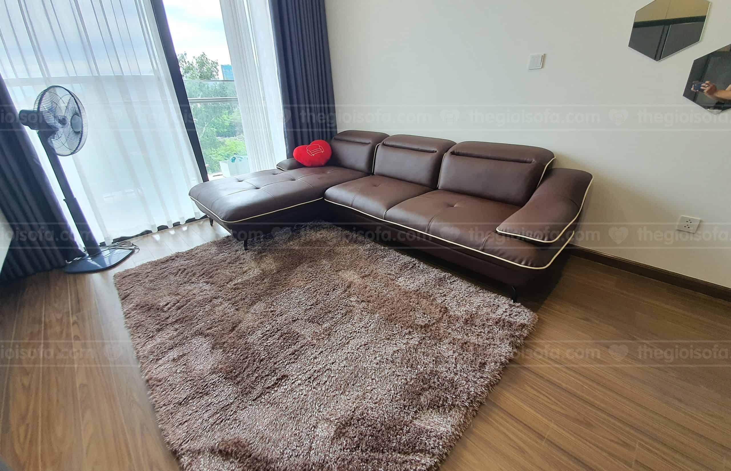Giao hàng Combo 2 bộ sofa văng Sofaland Vasanti, 1 sofa đơn, 1 bàn trà cho anh Cường chung cư Hòa Bình Green City Minh Khai, Hai Bà Trưng, Hà Nội