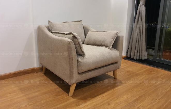 Giao hàng ghế sofa đơn SD 27 cho chị Hằng Lotus Sài Đồng, Long Biên, Hà Nội
