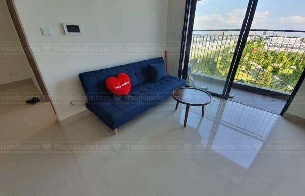 Giao hàng Sofa giường giá rẻ Sofaland Vera Blue cho anh Dương tại Ocean Park – Quận Thanh Xuân