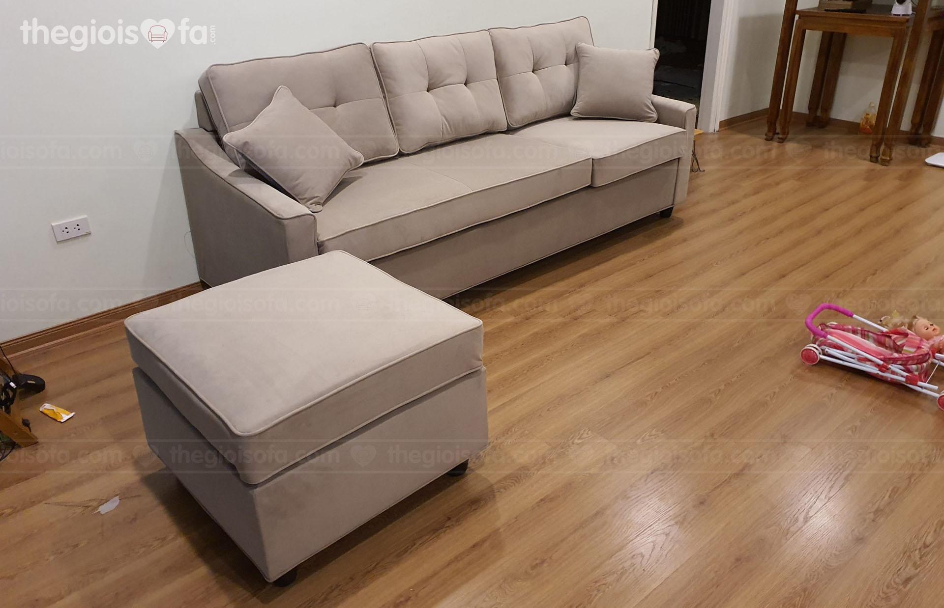 Giao hàng sofa văng đẹp Sofaland Eden cho chị Băng tại chung cư 18 Tam Trinh – Quận Hai Bà Trưng