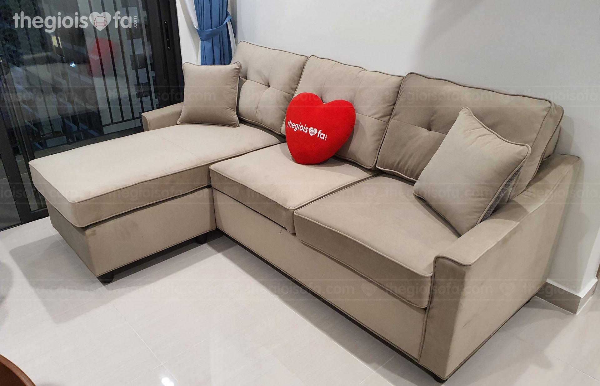 Giao hàng sofa Sofaland Eden cho cô Hà ở 25 Lạc Trung, Hai Bà Trưng, Hà Nội