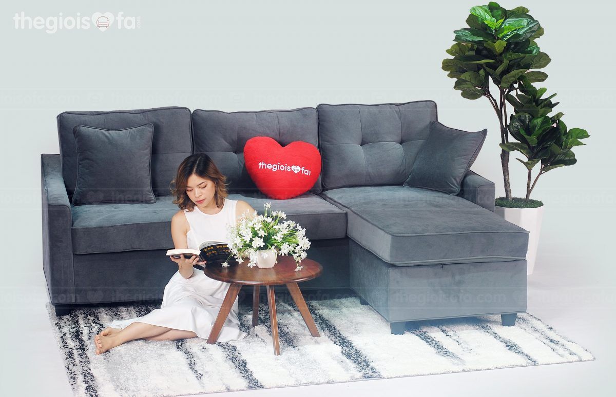 Sofa văng nỉ Sofaland Eden