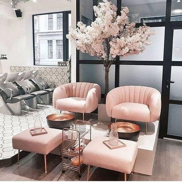 ghế nail nhỏ gọn