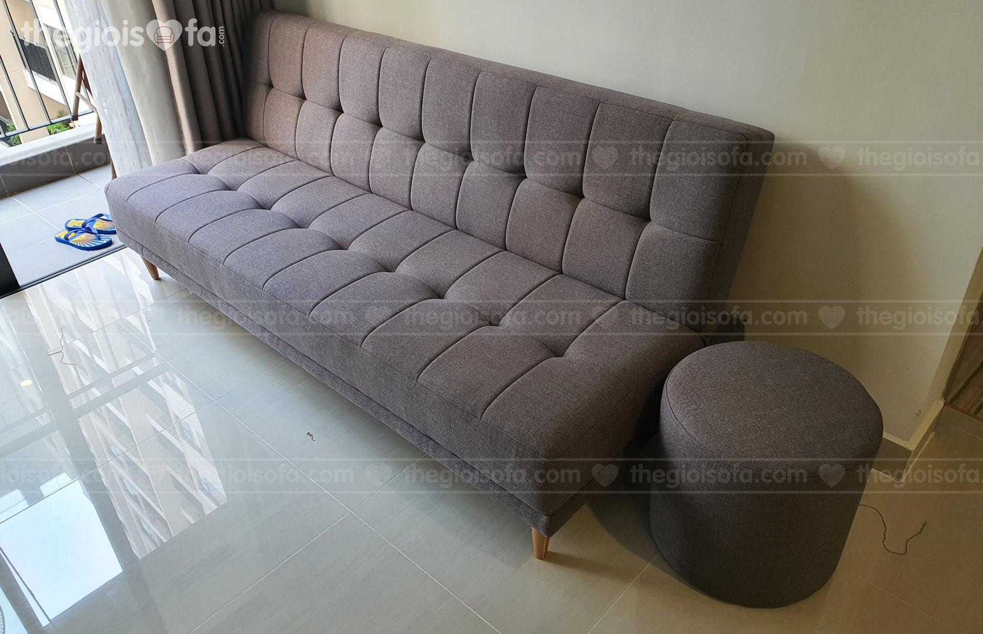 Giao hàng sofa giường Sofaland vera cao cấp cho chị Tuyến tại Ocean Park – S2.19 – Quận Gia Lâm
