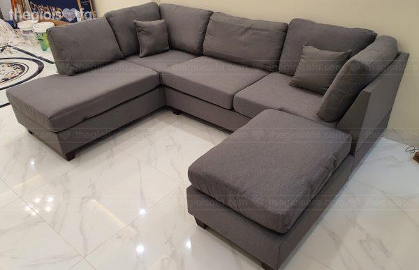 Giao hàng sofa góc vải Sofaland Jasmin cho chị Thúy tại Nguyễn Phúc Lai – Quận Đống Đa