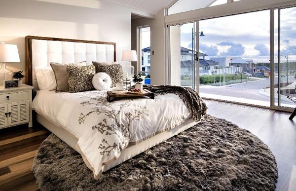 Thảm trải sàn là món đồ nội thất trang trí phòng ngủ