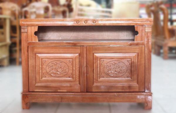 Kệ tivi gỗ xoan đào