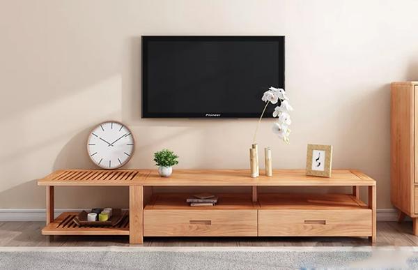 Kệ tivi gỗ sồi