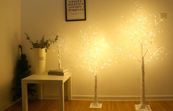 Đèn Led hình cây bạch dương