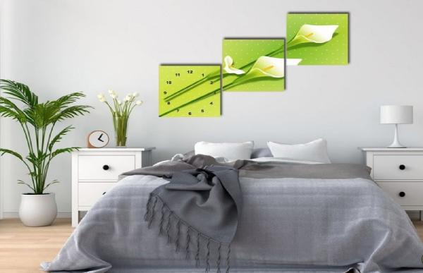 Tranh phong thủy phòng ngủ Mệnh Mộc